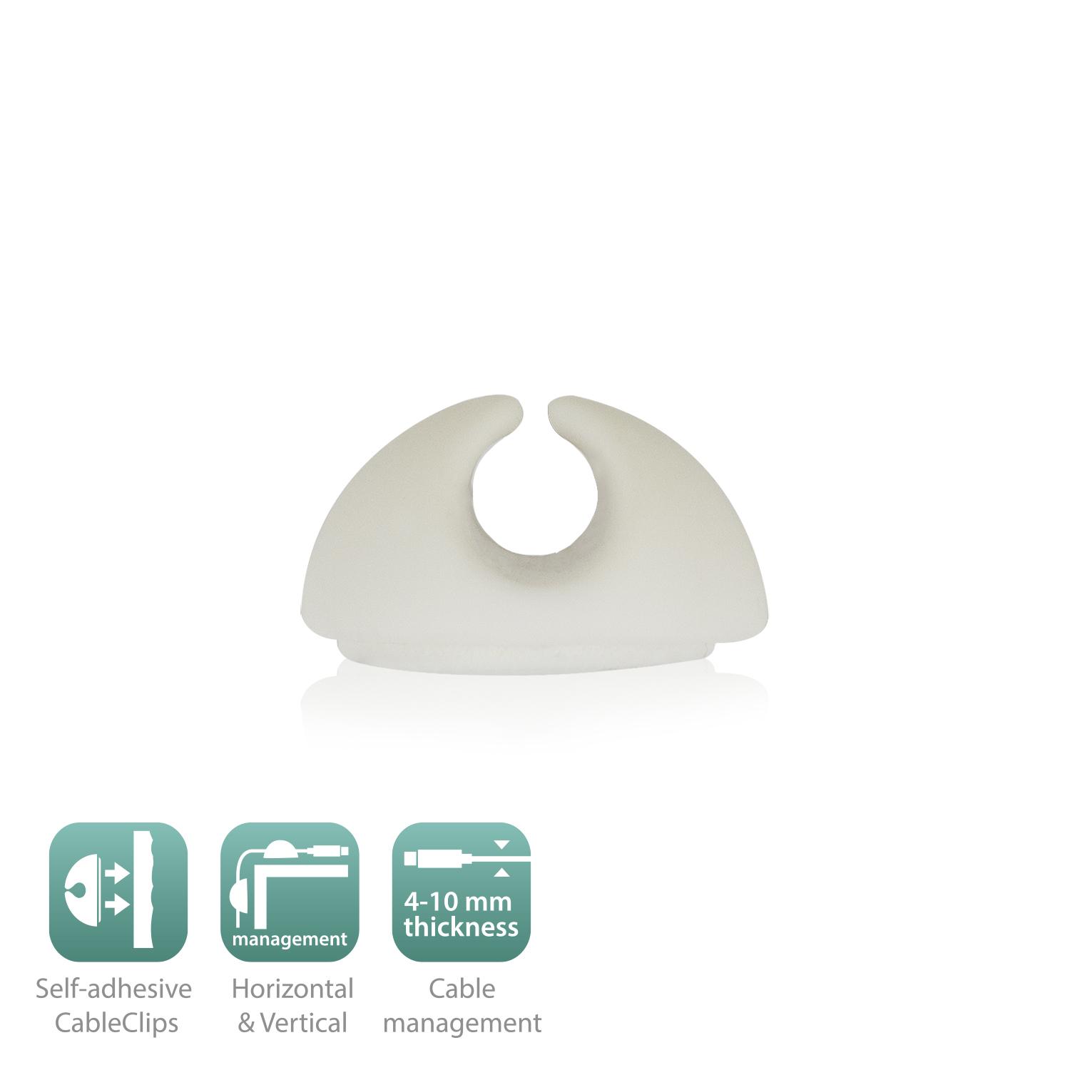 Bekijk afbeelding 3 van Desktop Cableclips, 4 stuks